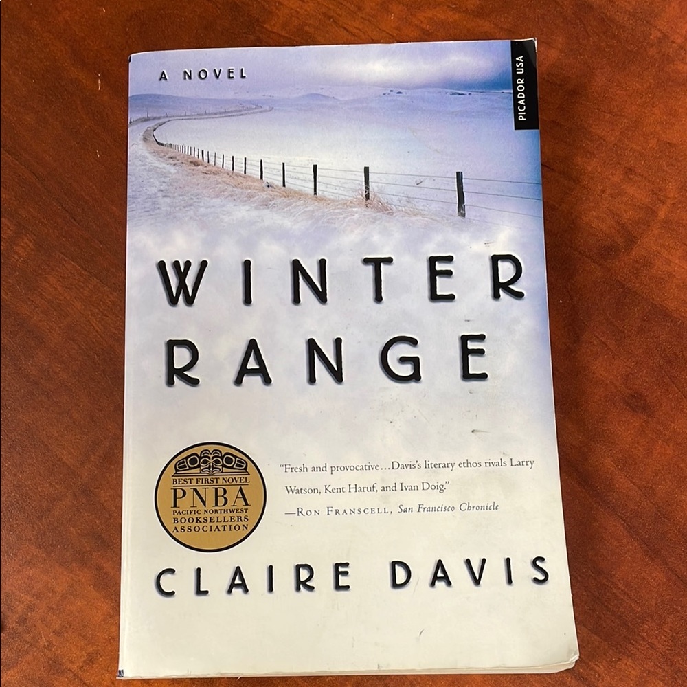 Winter Range by Claire Davis Paperback Book